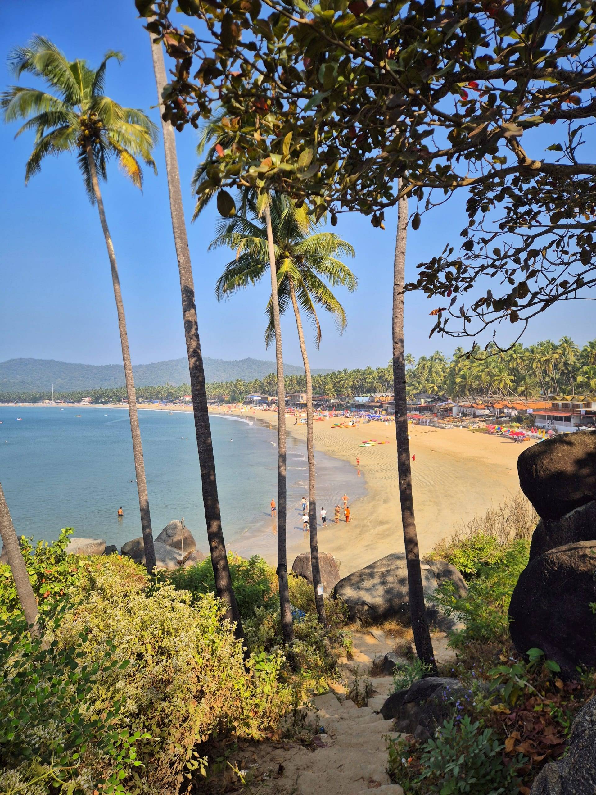 החוף של פאלולים ממעוף הציפור