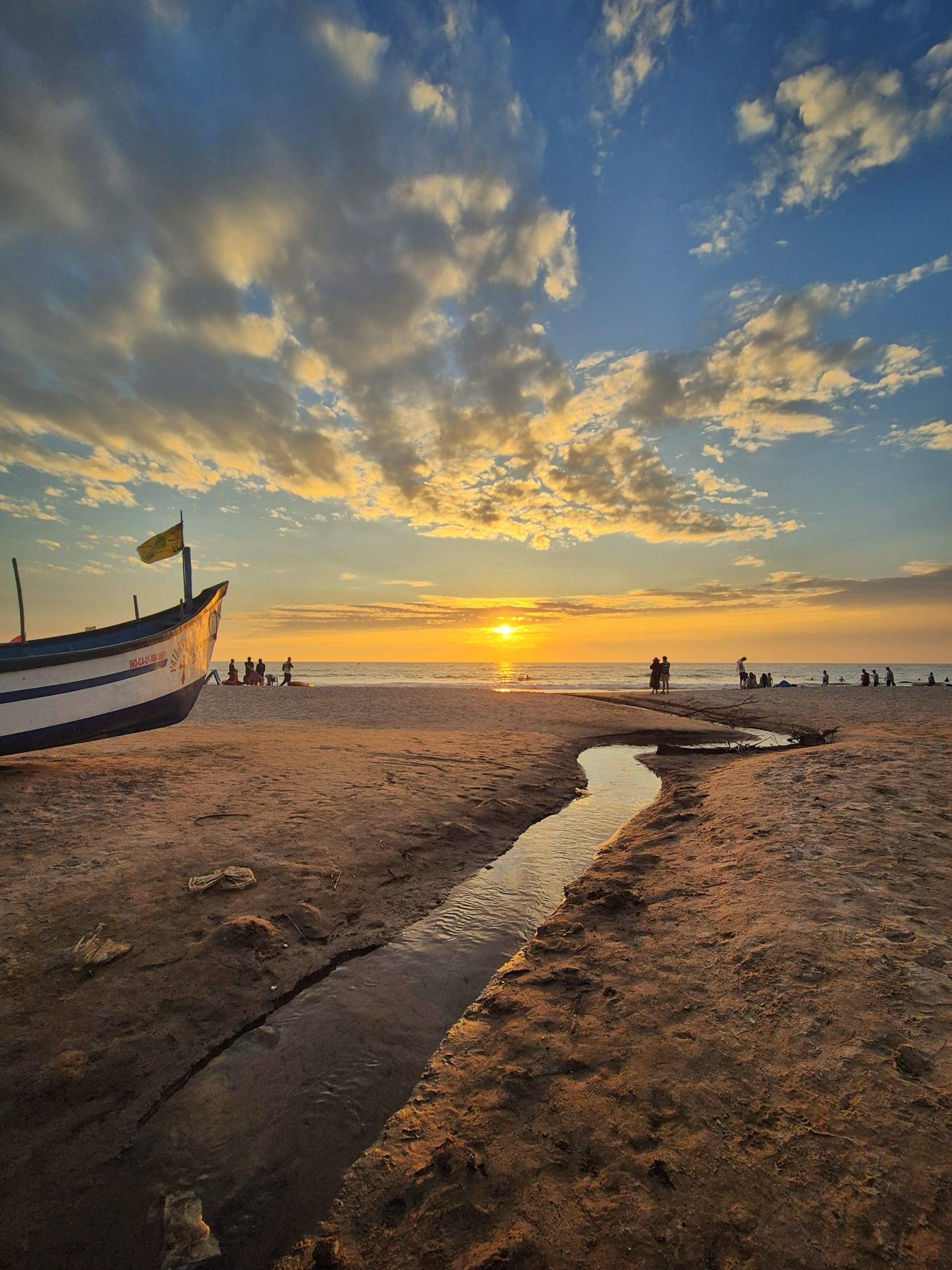 שקיעה בפאלולים גואה